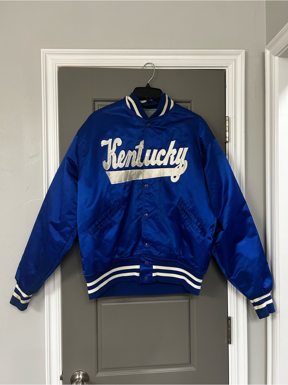 Kentucky Blue Varsity-Style Jacket